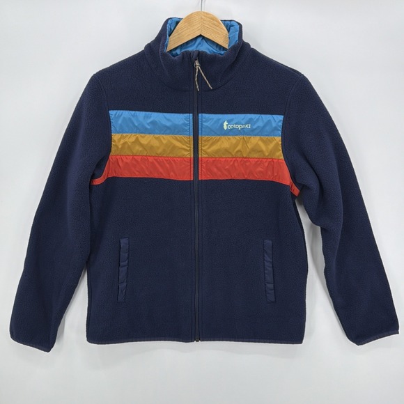 cotopaxi Other - COTOPAXI Teca Fleece Jacket Full Zip Men's Large Blue Hiking Camping Trail Multi